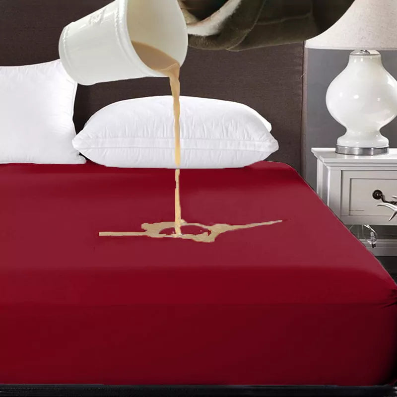 Mattress Fitted Cover with 100% Waterproof