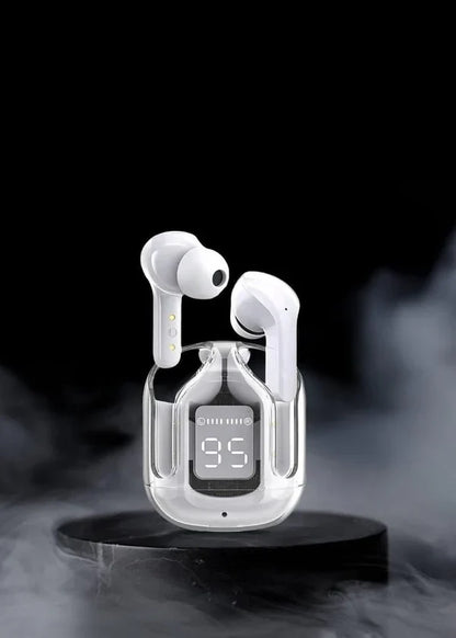 Air31 Earbuds Wireless Crystal Transparent Body ( Random Color )