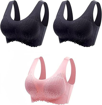 New Arrivals Thai Latex Bra Women One Piece Wire Free Seamless Underwear Comfortable Sports Bras