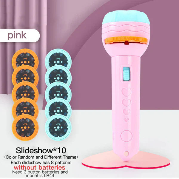 Flash Light Projector For Kids | Sleeping Story Book