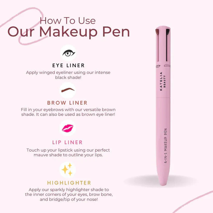 Facial Beauty - Makeup Pen 4-in-1